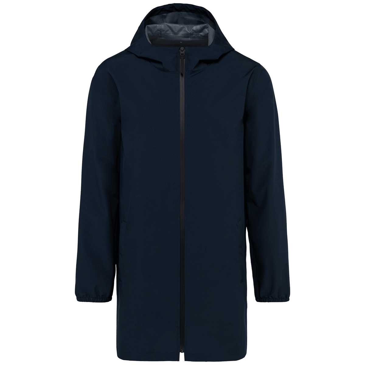 Unisex-Wasserdichte Jacke Zur Personalisierung Mit Stickerei Navy Blue