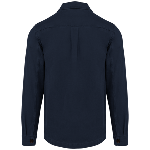 Veste style atelier delavee homme dos Washed Navy Blue