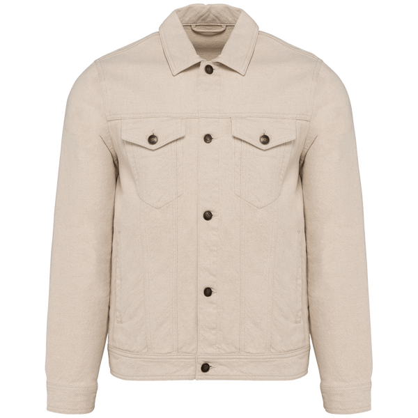 Veste en chanvre homme face Raw Natural