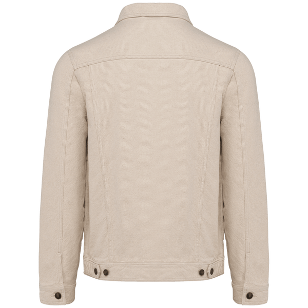 Veste en chanvre homme dos Raw Natural