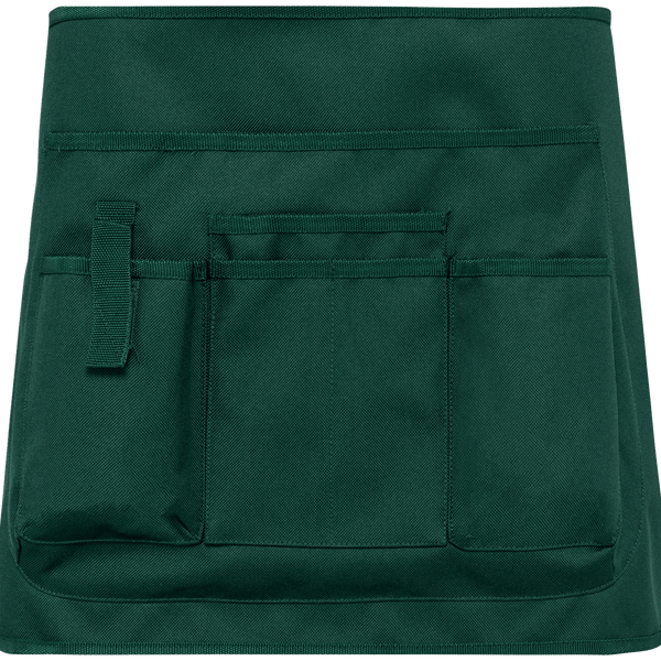 Tablier Court De Jardinage Écoresponsable Unisexe À Personnaliser En Broderie Bottle Green