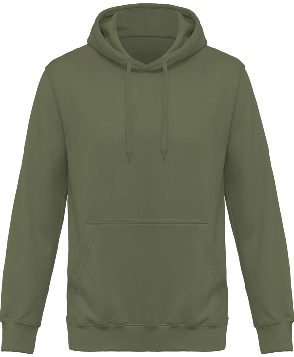 Sweat Shirt À Capuche Personnalise Caper Green