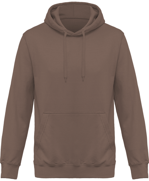 Sweat Shirt À Capuche Personnalise Moka Brown