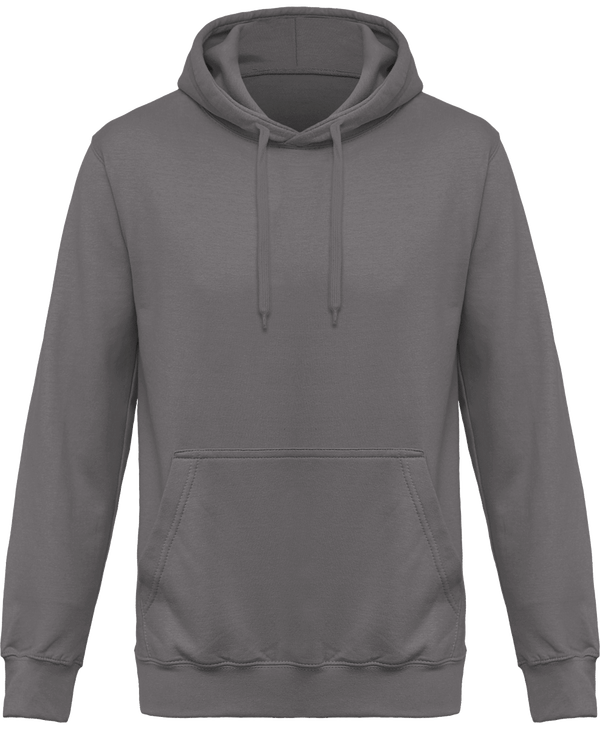 Sweat Shirt À Capuche Personnalise Storm Grey