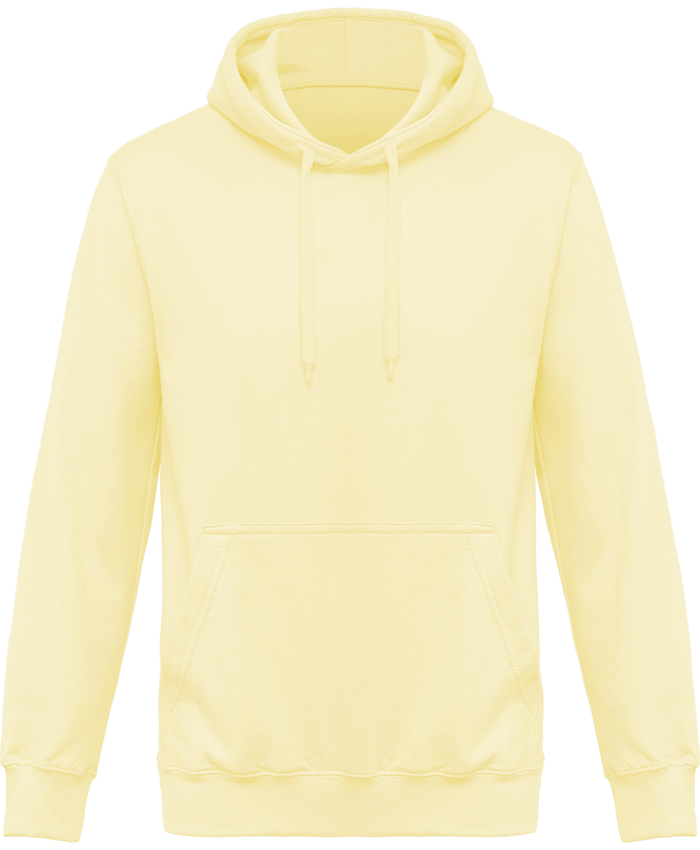 Sweat Shirt À Capuche Personnalise Straw Yellow