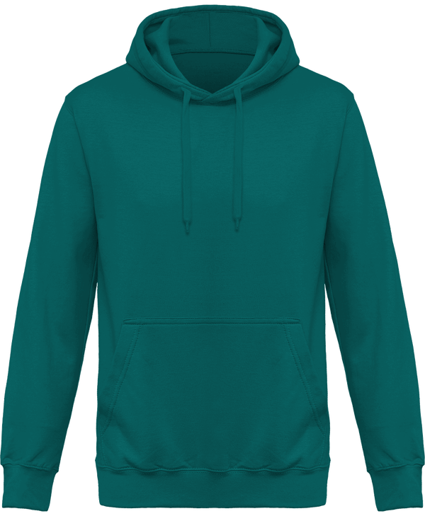 Sweat Shirt À Capuche Personnalise Emerald Green