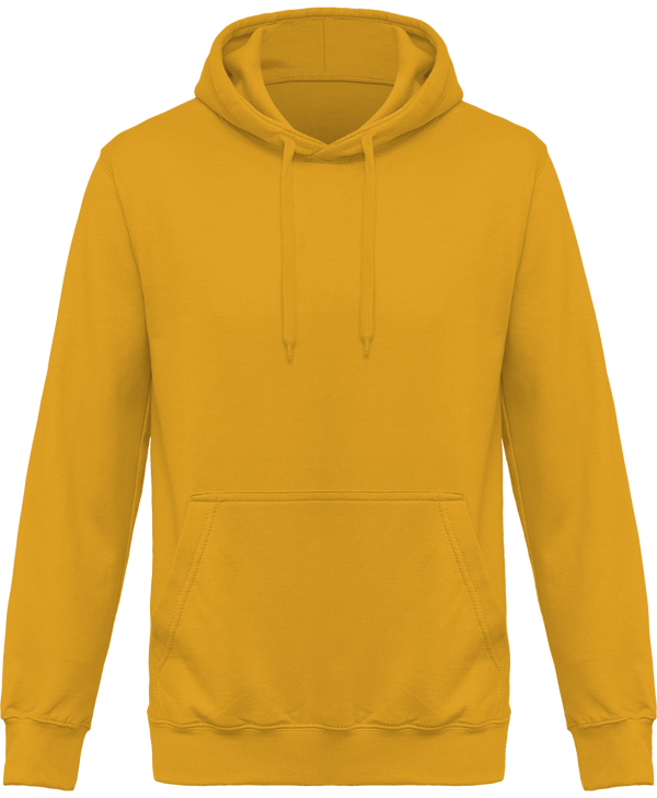 Sweat Shirt À Capuche Personnalise Dark Mustard