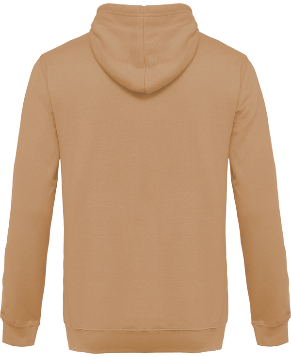 Sweat shirt a capuche homme dos Camel