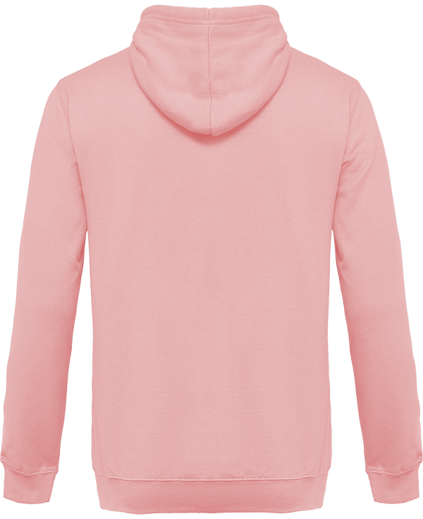 Sweat shirt a capuche homme dos Pale Pink