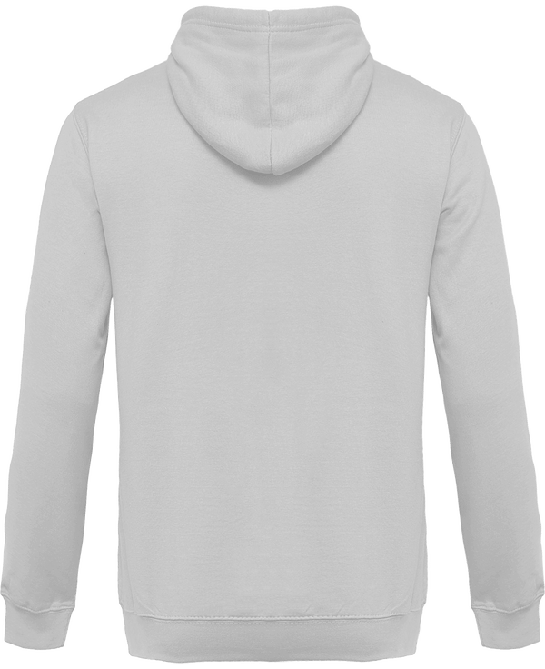 Sweat shirt a capuche homme dos Sweet Grey