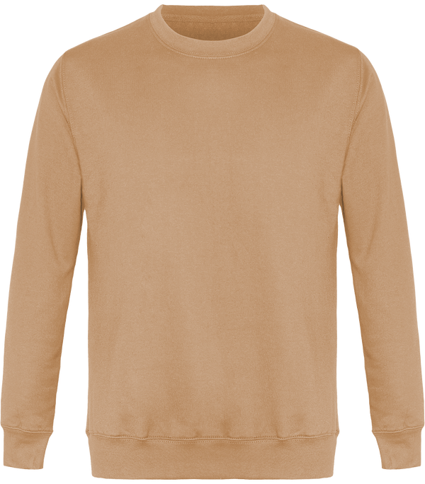 Unisex Rundhals-Sweatshirt Camel