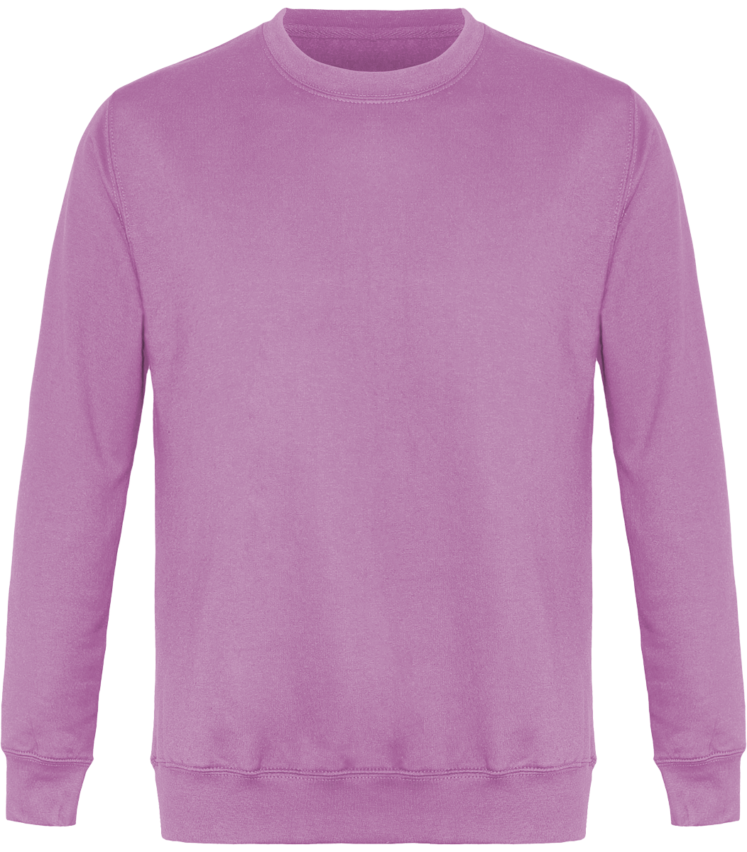 Unisex Round Neck Sweatshirt Dusty Purple