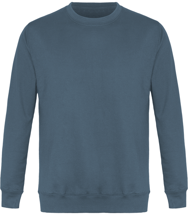 Unisex Round Neck Sweatshirt Orion Blue