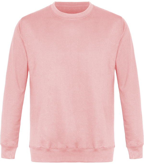 Unisex Rundhals-Sweatshirt Pale Pink