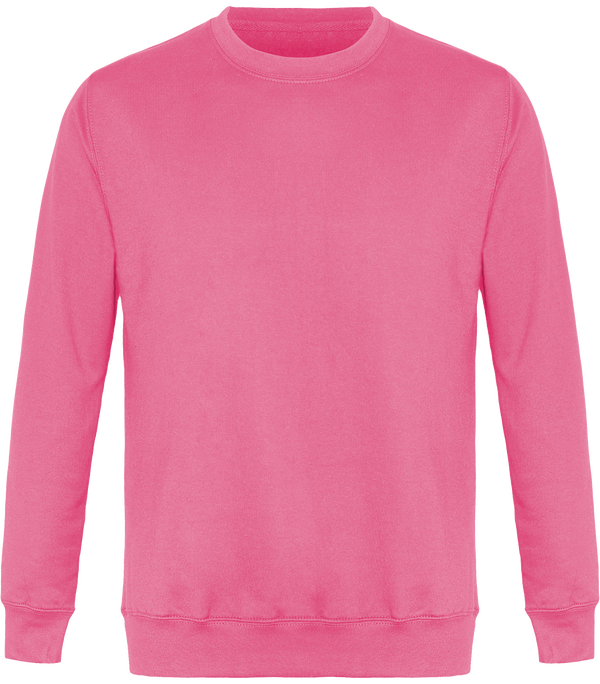 Unisex Round Neck Sweatshirt Candyfloss