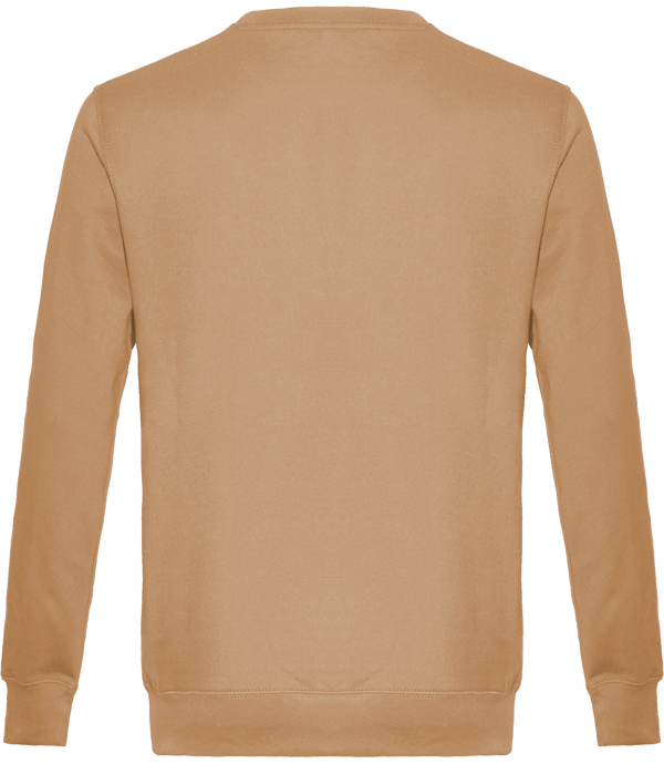 Sweat col rond unisexe dos Camel