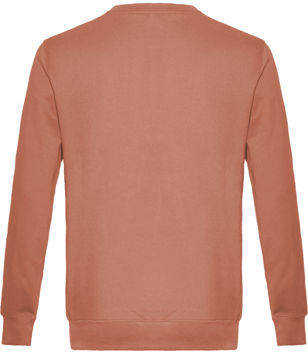 Sweat col rond unisexe dos Peach