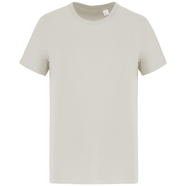 T-Shirt Manches Courtes Unisexe Bio | 100 % Coton Bio | Impression Et Broderie Beige Cream