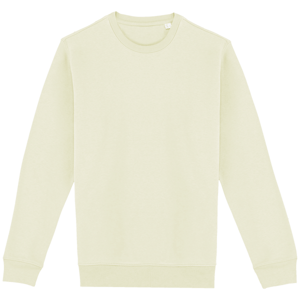 Umweltfreundlicher Unisex-Rundhals-Sweatshirt | Bio-Baumwolle Und Recyceltes Polyester | Stickerei Und Druck Lemon Citrus