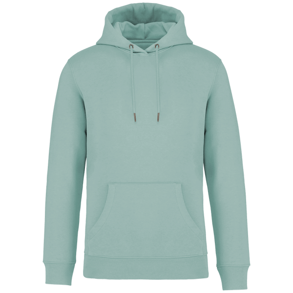 Sweat-Shirt Capuche Unisexe Bio | Coton Biologique Et Polyester Recyclé | Impression Et Broderie Jade Green