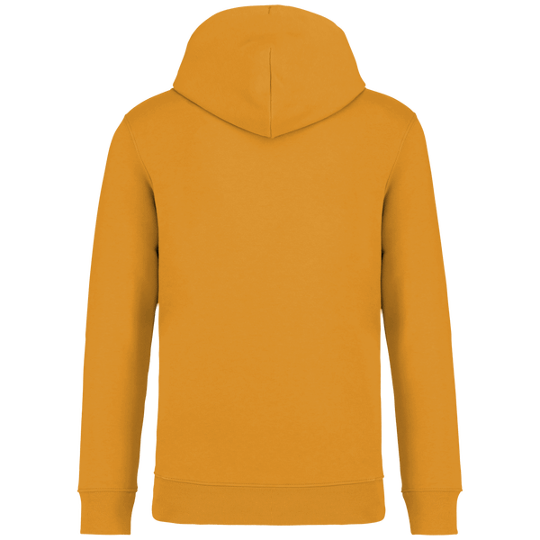 Sweat capuche unisexe bio dos Curcuma