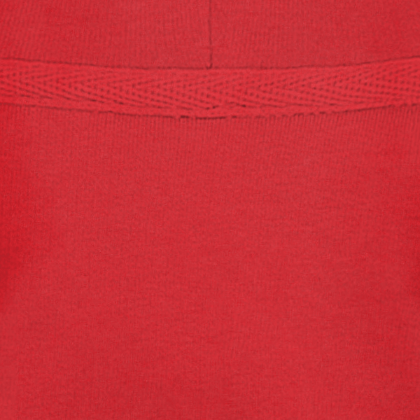 Sweat capuche unisexe bio col Poppy Red