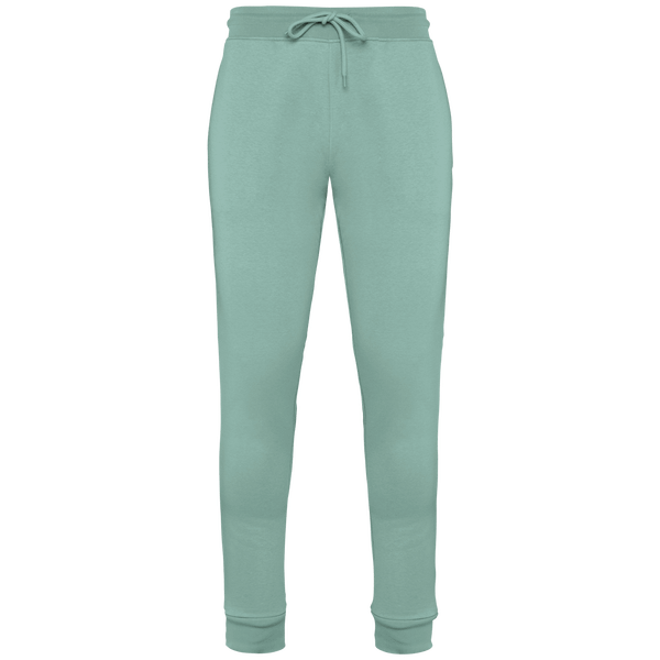 Umweltfreundliche Jogginghose | Bio-Baumwolle Und Recyceltes Polyester | Stickerei Und Flock Jade Green