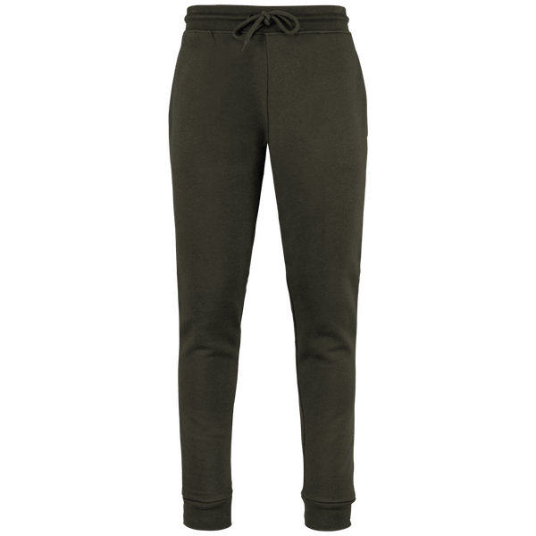 Umweltfreundliche Jogginghose | Bio-Baumwolle Und Recyceltes Polyester | Stickerei Und Flock Organic Khaki