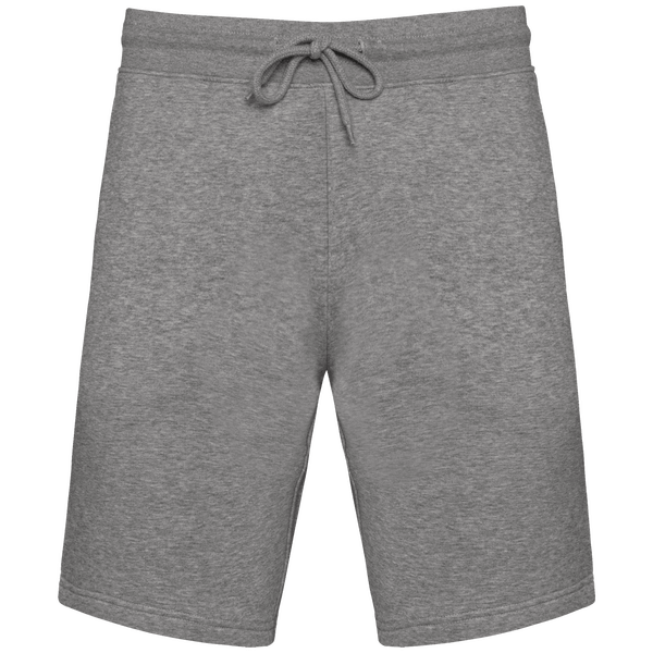 Bermuda En Coton Bio  Moon Grey Heather