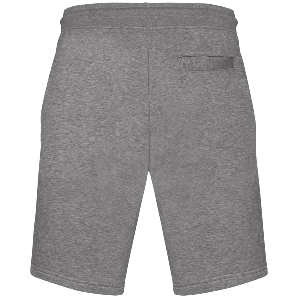 Bermuda en coton bio dos Moon Grey Heather