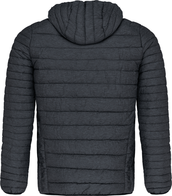 Doudoune legere a capuche homme dos Marl Dark Grey