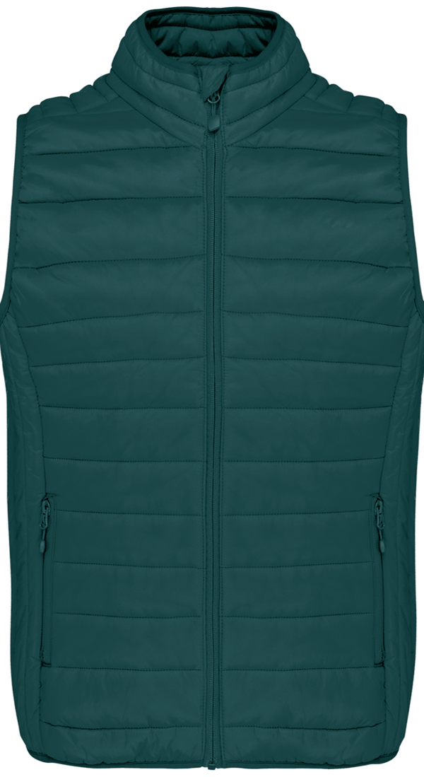 Leichte Ärmellose Daunenjacke Zum Personalisieren Mineral Green