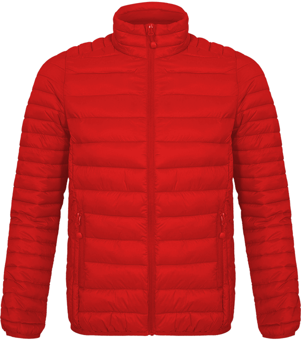 Customizable Men's Down Jacket Red