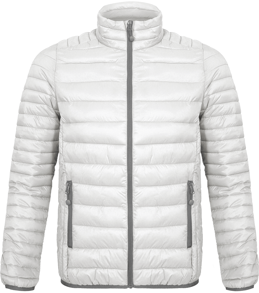 Customizable Men's Down Jacket White