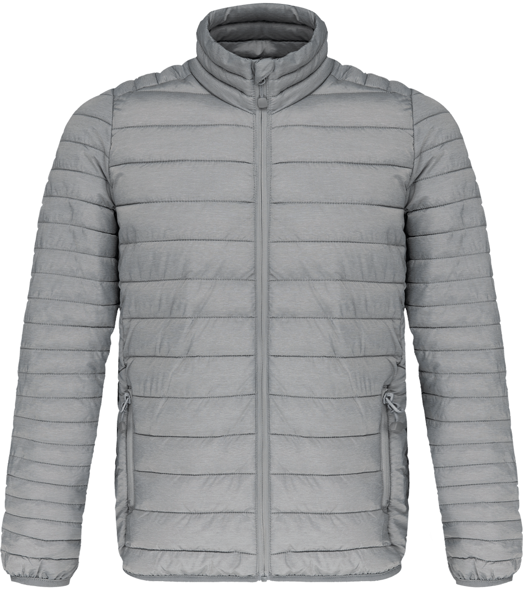 Customizable Men's Down Jacket Marl Silver