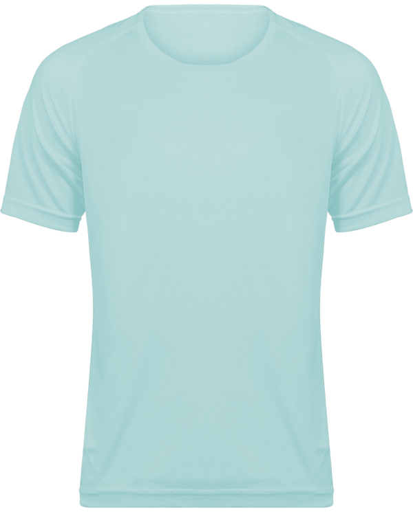 T-Shirt Sport Homme Personnalisable  Ice Mint