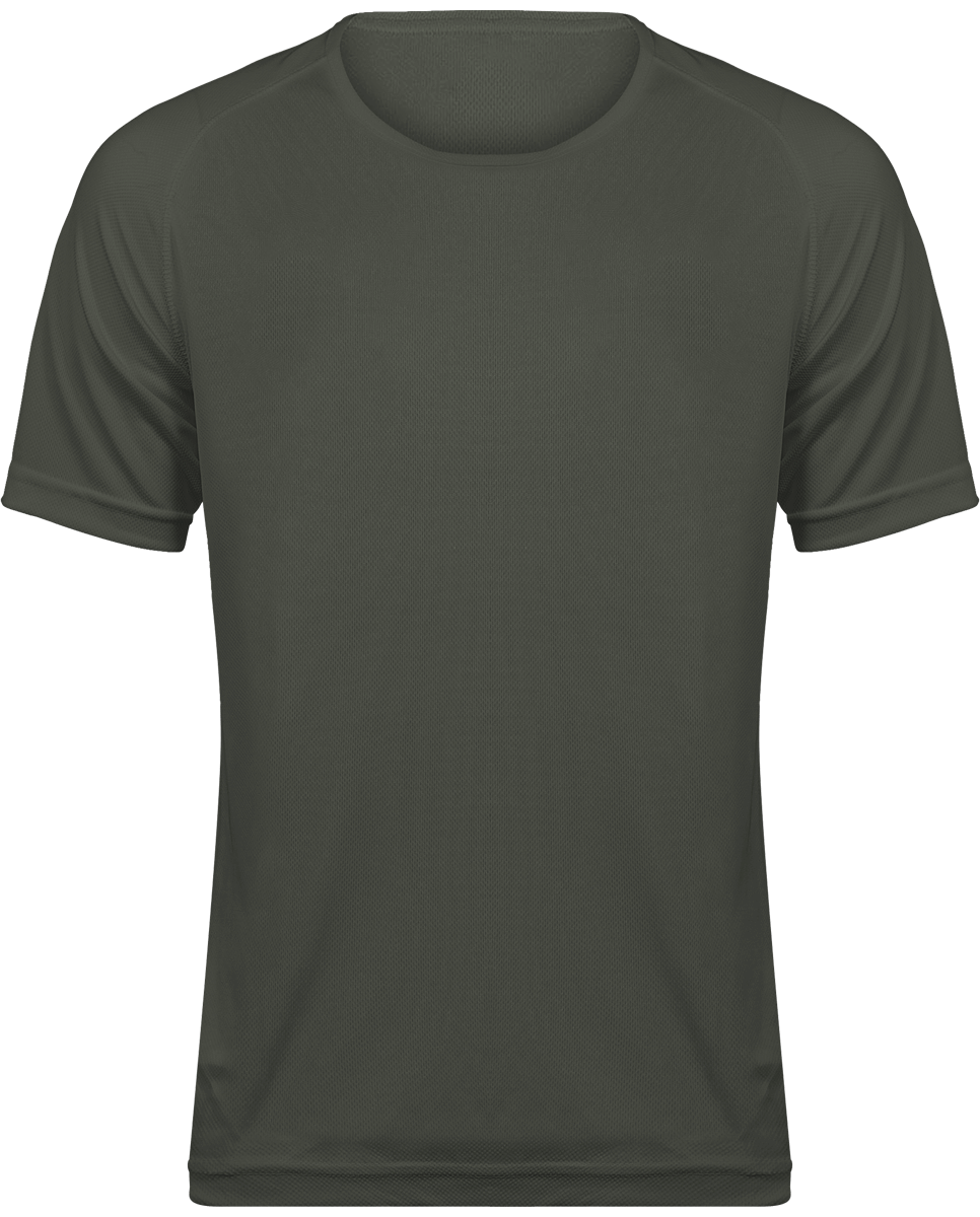 Customizable Men's Sport T-Shirt Dark Khaki