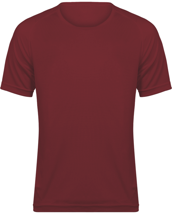 T-Shirt Sport Homme Personnalisable  Wine