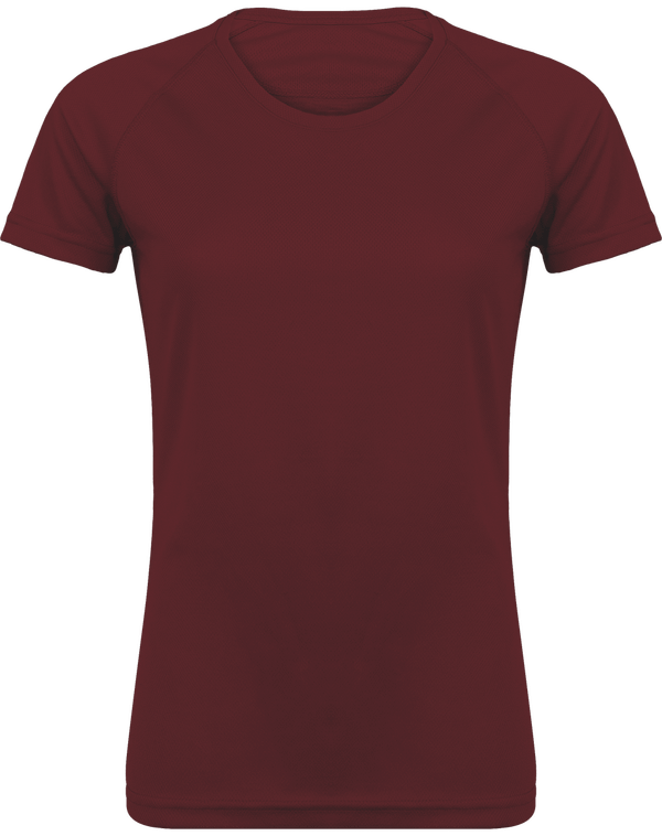 Découvrez Nos T-Shirts De Sport Pour Femme Wine