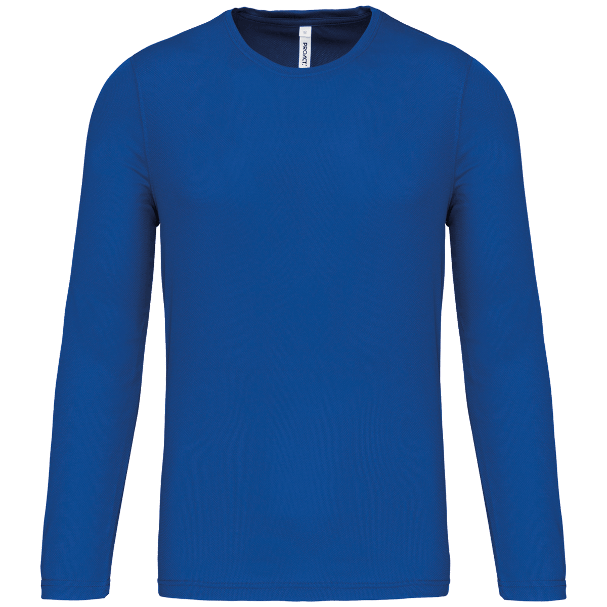Men's Long Sleeve Sports T-Shirt Sporty Royal Blue