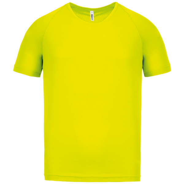 T-shirt Sport Enfant - Léger, Séchage Rapide - PA445 Fluorescent Yellow