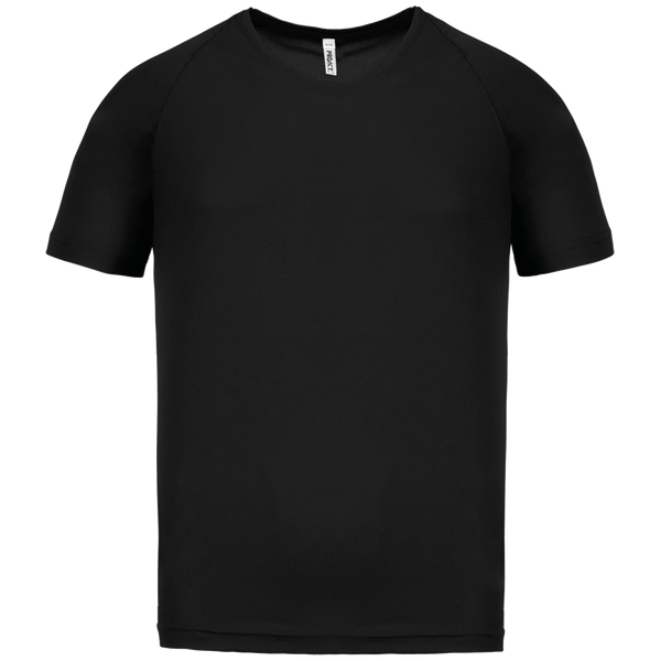 T-shirt Sport Enfant - Léger, Séchage Rapide - PA445 Black