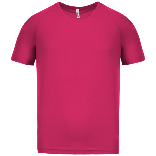 T-shirt de sport enfant Fuchsia