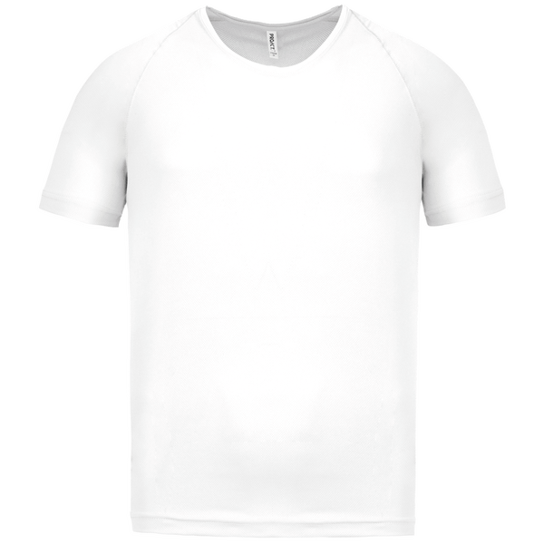T shirt sport enfant plexus White