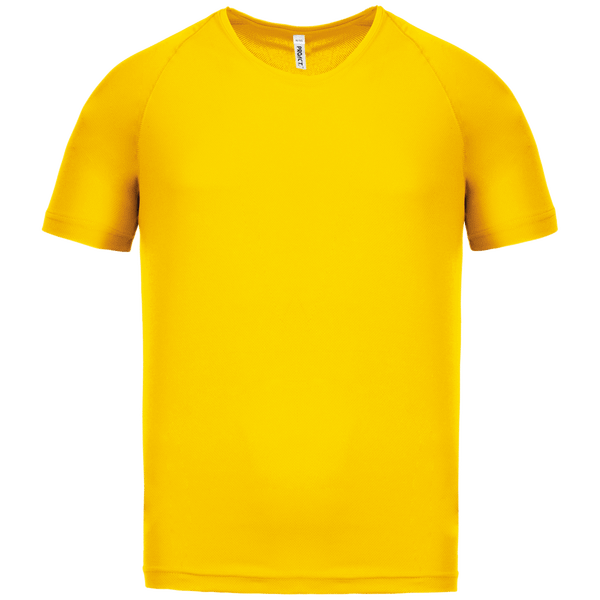 T-shirt Sport Enfant - Léger, Séchage Rapide - PA445 True Yellow