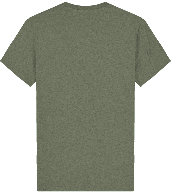 Tee shirt unisexe bio stanley creator dos Mid Heather Khaki