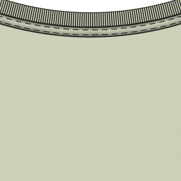 Tee shirt unisexe bio stanley creator col interieur Stem Green