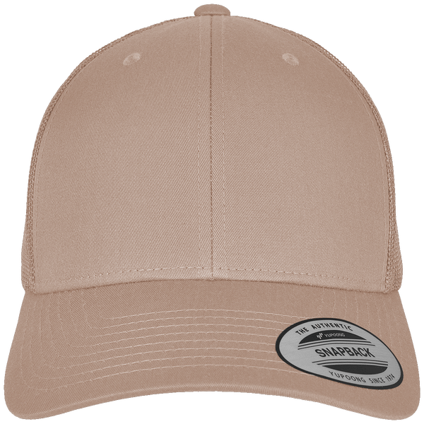 Casquette Retro Trucker À Personnaliser En Broderie khaki