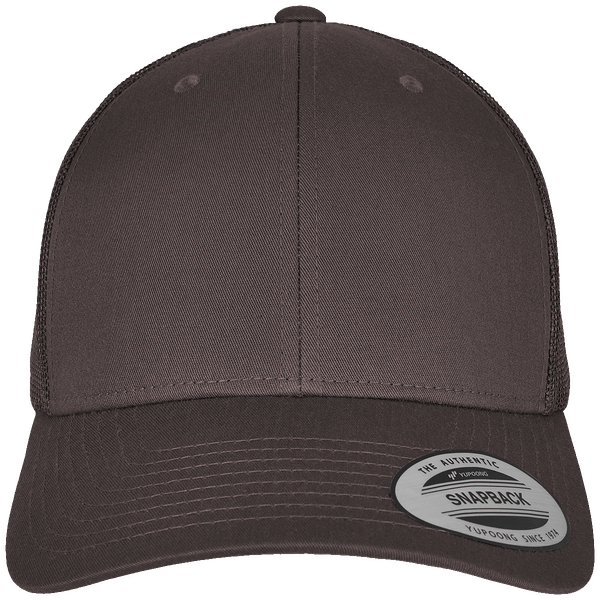 Casquette Retro Trucker À Personnaliser En Broderie darkgrey