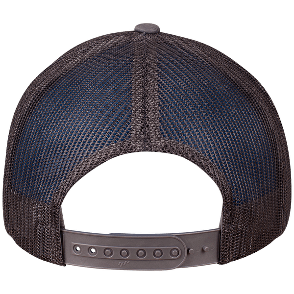 Casquette retro trucker dos darkgrey